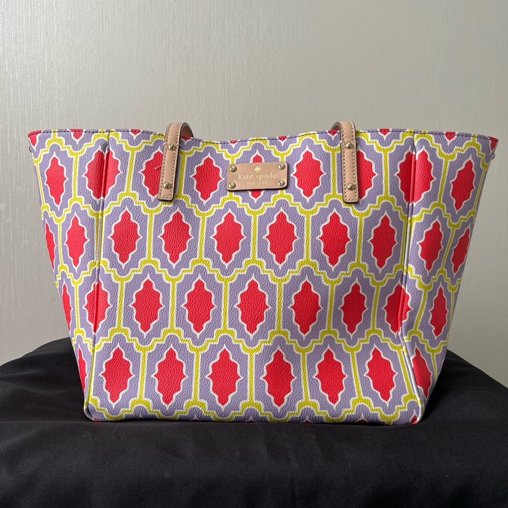 Kate Spade New York “Michelle Cabana Tile” Tote Bag
